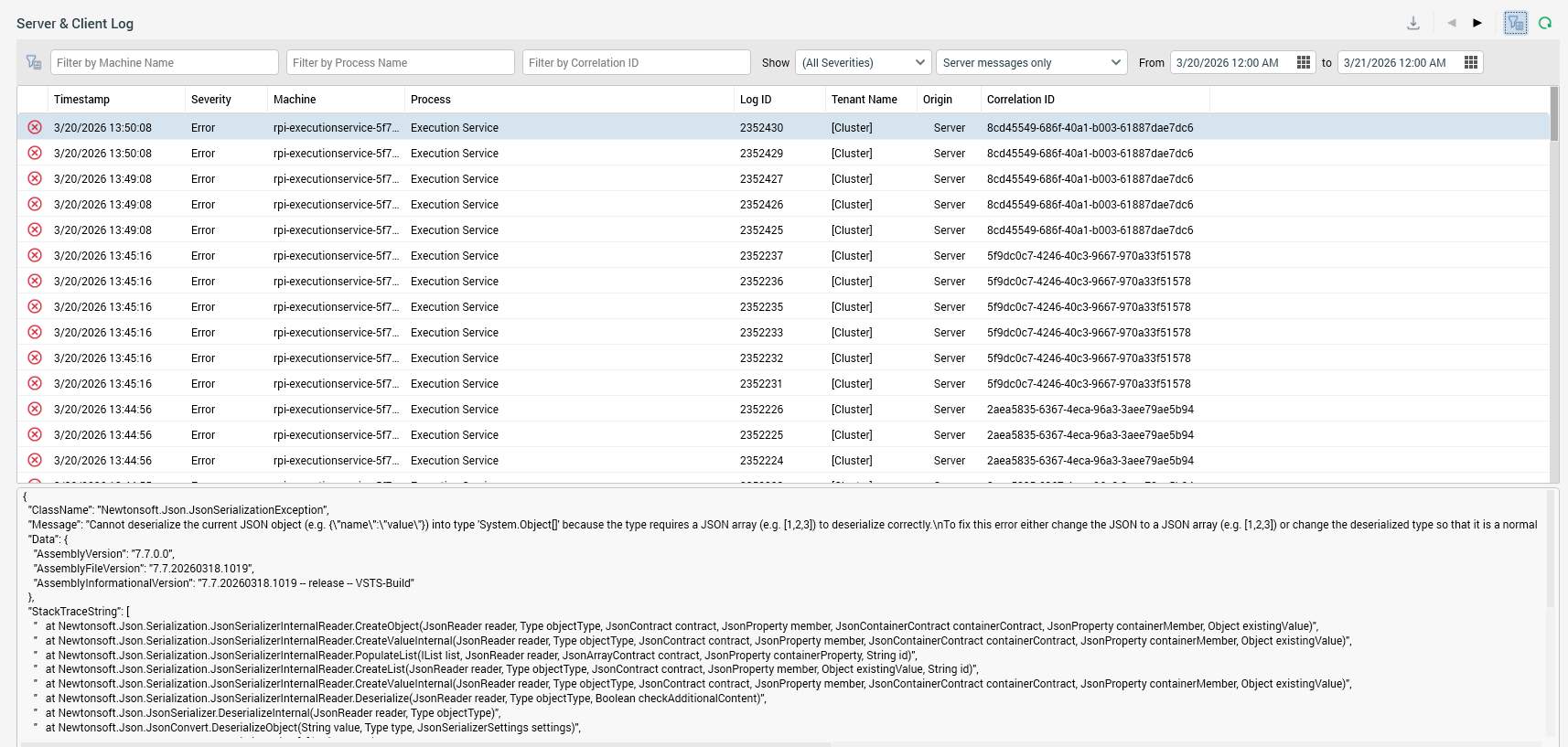 Server and Client Log tab new.png